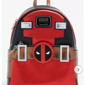 Loungefly Marvel Red and Black Backpack